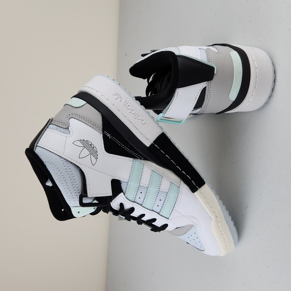 Adidas Forum Exibit Mid White Halo Mint - Picture 2 of 7